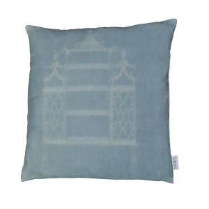 Moes Home Temple Velvet Feather Cushion 25X25 - All