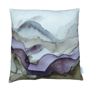 Moes Home Mountains Velvet Feather Cushion 25X25 - All