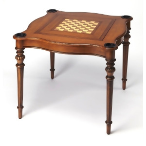 Butler Masterpiece Eastwick Antique Cherry Game Table - All