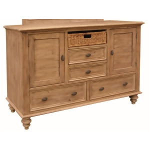 Sunset Trading Vintage Casual Dresser in Plantation Maple - All