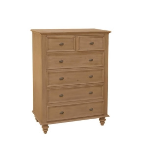 Sunset Trading Vintage Casual Bedroom Chest in Plantation Maple - All