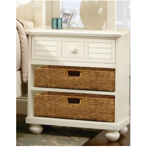 Sunset Trading Ice Cream At The Beach Nightstand in Antique White/Cream - All