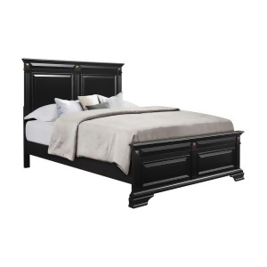 Global Furniture Carter Platform Bed in Black - All
