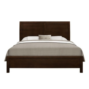 Global Furniture Lucas Platform Bed in Brown - All