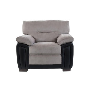 Global Furniture Umc7 Oat Black Two Tone Chair - All