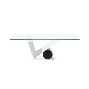 Global Furniture T987 Geometric Style Base Cocktail Table - All