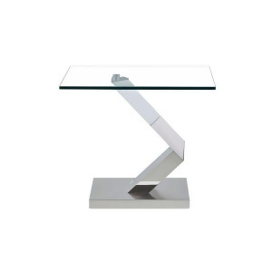 Global Furniture T987 Geometric Style Base End Table - All