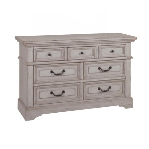 American Woodcrafters Stonebrook Double Dresser - All