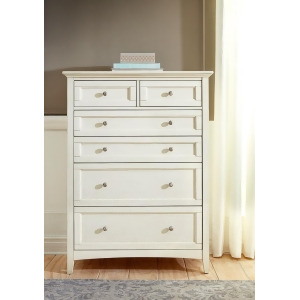 A-america Northlake Chest in White Linen - All