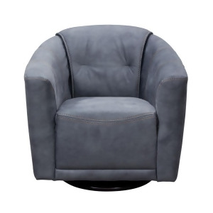 Diamond Sofa Murphy Swivel Accent Chair in Light Grey Fabric - All