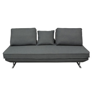 Diamond Sofa Dolce Lounge Seating Platform w/Moveable Backrest Supports Grey F - All