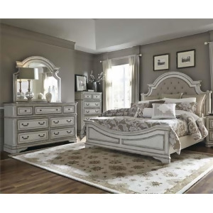 Liberty Furniture Magnolia Manor 3 Piece Upholstered Bedroom Set - All