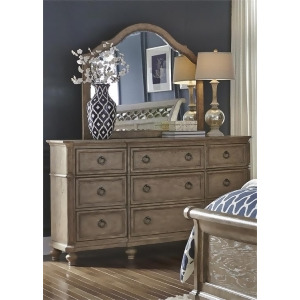 Liberty Furniture Simply Elegant 9 Drawer Dresser Mirror - All