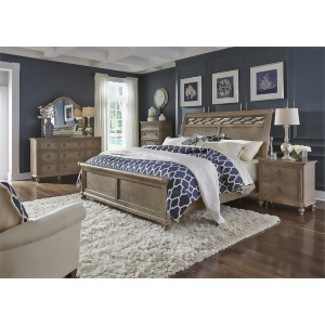 Liberty Furniture Simply Elegant 4 Piece Sleigh Bedroom Set - All