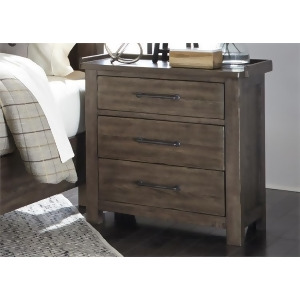 Liberty Furniture Sonoma Road 3 Drawer Nightstand - All
