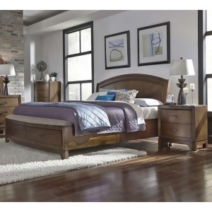 Liberty Furniture Avalon Iii 3 Piece Panel Storage Bedroom Set w/Nightstand - All