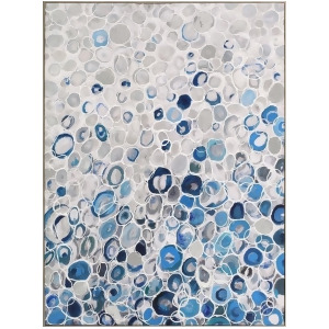 Moes Home Blue Bubbles Wall Decor - All
