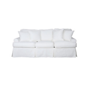 Sunset Trading Horizon Slipcovered Sofa Performance White - All