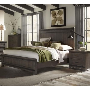 Liberty Furniture Thornwood Hills 3 Piece Panel Bedroom Set w/Nightstand - All