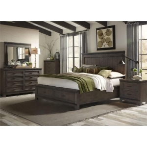 Liberty Furniture Thornwood Hills 4 Piece Storage Bedroom Set - All