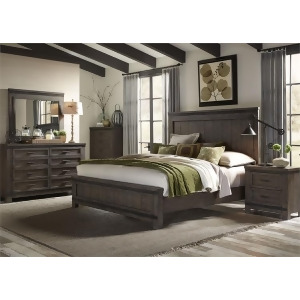 Liberty Furniture Thornwood Hills 4 Piece Panel Bedroom Set - All