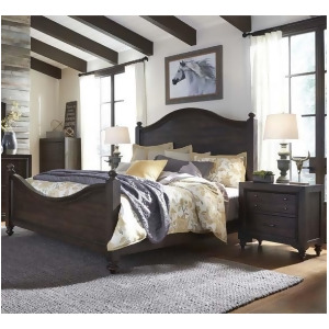 Liberty Furniture Catawba Hills 3 Piece Poster Bedroom Set w/Nightstand - All