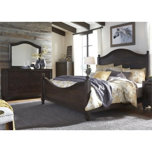 Liberty Furniture Catawba Hills 3 Piece Poster Bedroom Set - All