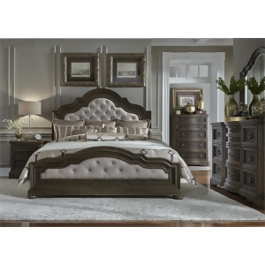 Liberty Furniture Valley Springs 4 Piece Upholstered Bedroom Set - All