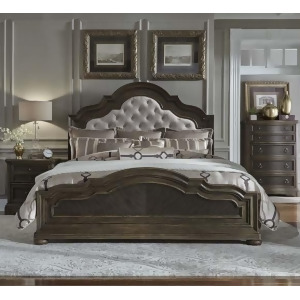Liberty Furniture Valley Springs 3 Piece Upholstered Headboard Bedroom Set w/Nig - All