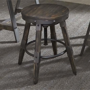 Liberty Furniture Pineville Adjustable Height Barstool Set of 2 - All