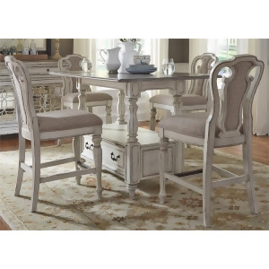 Liberty Furniture Magnolia Manor 5 Piece Gathering Table Set - All