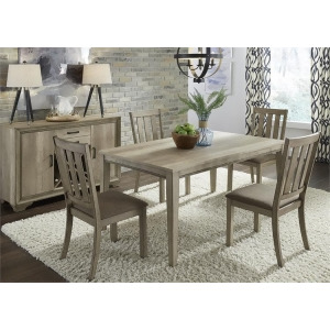 Liberty Furniture Sun Valley 5 Piece Rectangular Dining Table Set - All