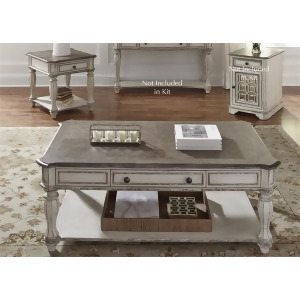 Liberty Furniture Magnolia Manor 3 Piece Rectangular Coffee Table Set - All