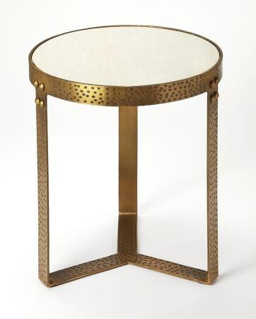 Butler Elton Marble & Metal End Table 