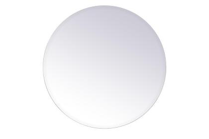 Elegant Lighting Modern 32 in. Contemporary Mirror in Clear 