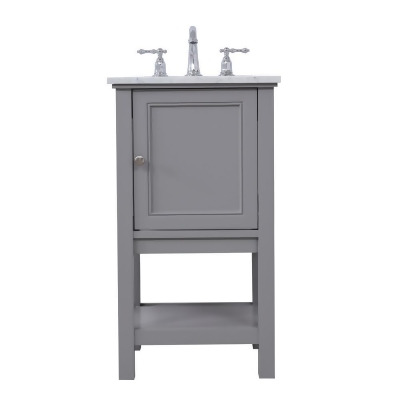 Elegant Lighting 19 in. single bathroom vanity set in Grey 