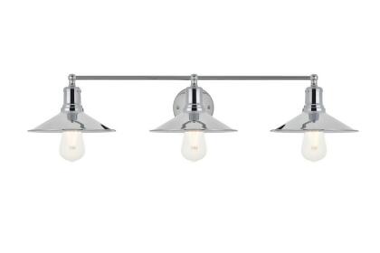 Elegant Lighting Etude 3 light chrome Wall Sconce 