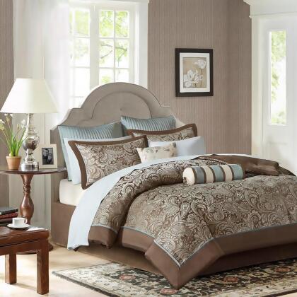 Madison Park Aubrey 12 Piece Complete Bed Set Queen 