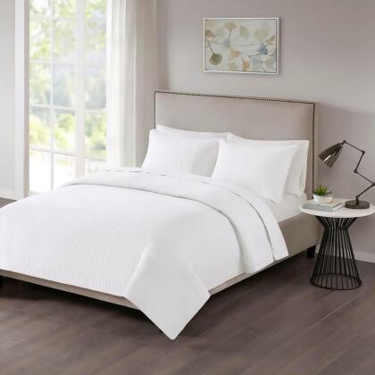 Olliix Otto 3 Piece Reversible Coverlet Set King/Cal King 