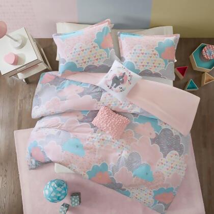 Urban Habitat Cloud Cotton Printed Comforter Set Full/Queen 