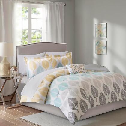Madison Park Central Park Complete Comforter and Cotton Sheet Set King 