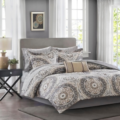 Madison Park Serenity Complete Comforter and Cotton Sheet Set Twin 