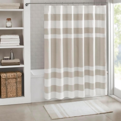 Madison Park Spa Waffle Shower Curtain with 3M Treatment 54x78