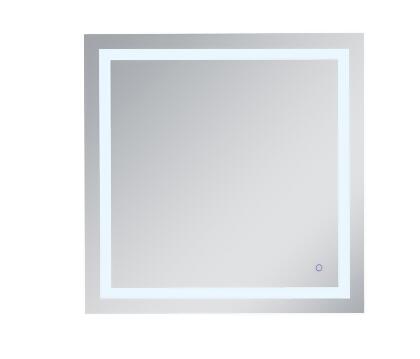 Elegant Lighting Helios 36in x 36in Hardwired LED mirror with touch sensor and c 