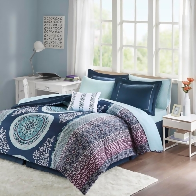 Intelligent Design Loretta Comforter and Sheet Set Twin 