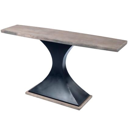 Butler Lidiya Gray Wood & Metal Console Table 