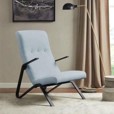 Martha Stewart Manhattan Metal Frame Arm Chair 