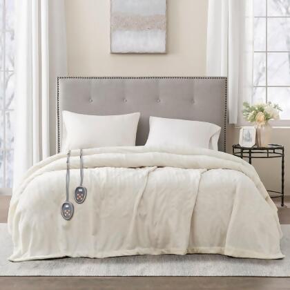Beautyrest Heated Plush Blanket - King 