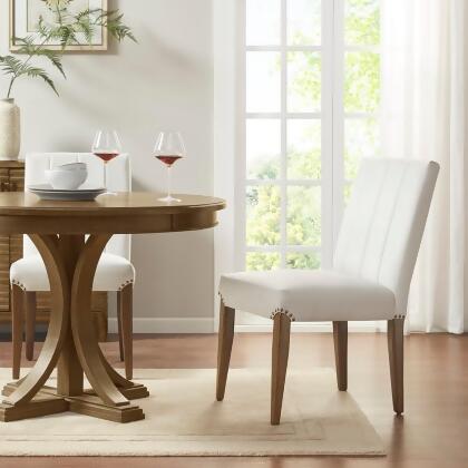 Madison Park Audrey Channel Tufting Dining Chair (Set of 2) 