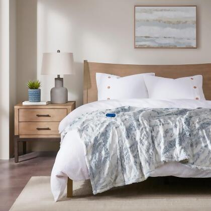 Beautyrest Zuri Oversized Faux Fur Heated Throw - 50x70